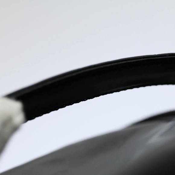 CHANEL Vanity Cosmetic Pouch Patent leather Black CC Auth yb378 - Picture 14 of 16